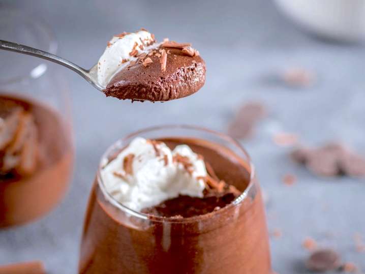 dark chocolate mousse | Classpop Shot