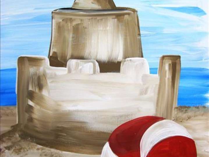 Paint and Sip - Castle By The Sea - Houston | Classpop!