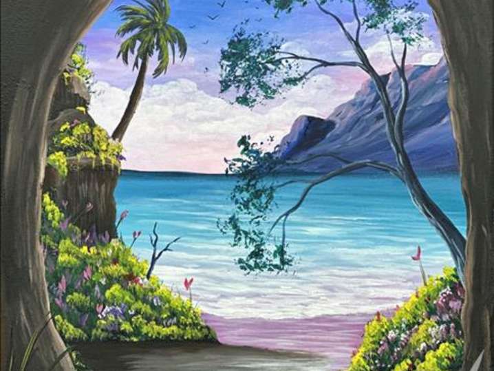 Paint and Sip - Magic on the Beach - Houston | Classpop!