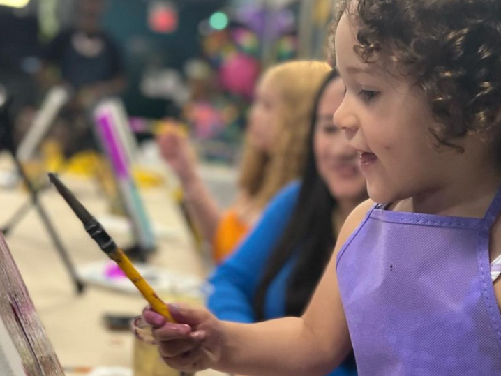 Boston - kids painting Shot