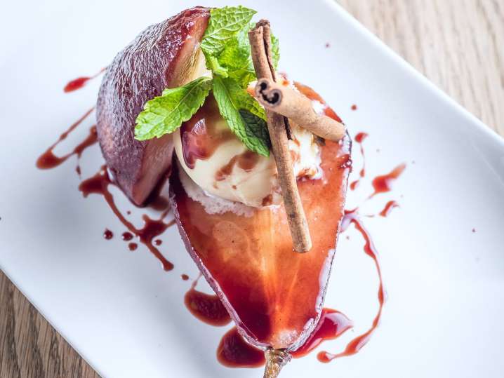 chardonnay poached pears | Classpop Shot