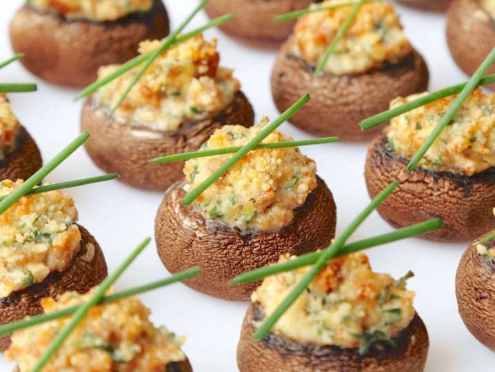 parmesan stuffed mushrooms | Classpop Shot