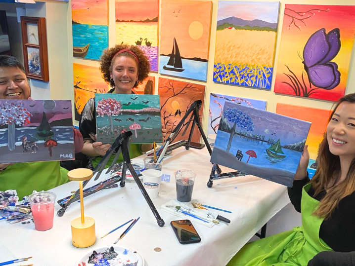 Paint and Sip BYOB Paint Night NYC Classpop!