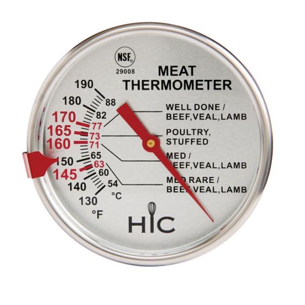 Harold Import Co. Large Face Meat Thermometer