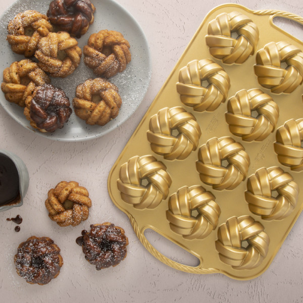 Nordic Ware 75th Anniversary Braided Bundt Bites 3