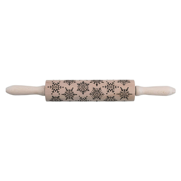 Mrs Anderson's Snowflake Design Rolling Pin 2