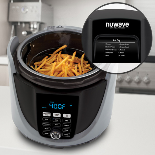 NuWave Duet Pressure Cooker & Air Fryer Combo 3