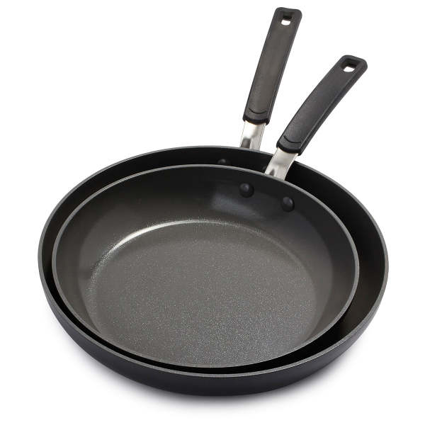 GreenPan Levels Ceramic Nonstick 10 & 12" Fry Pan Set 2