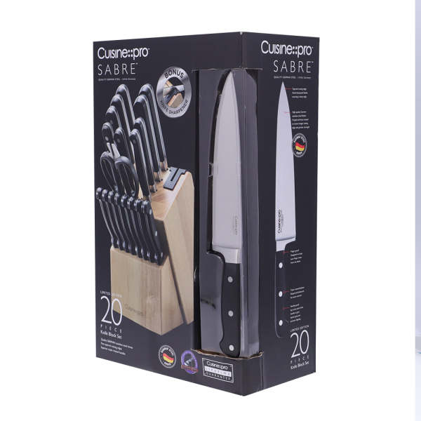 Cuisine::pro Sabre 20-Piece Knife Block Set 4