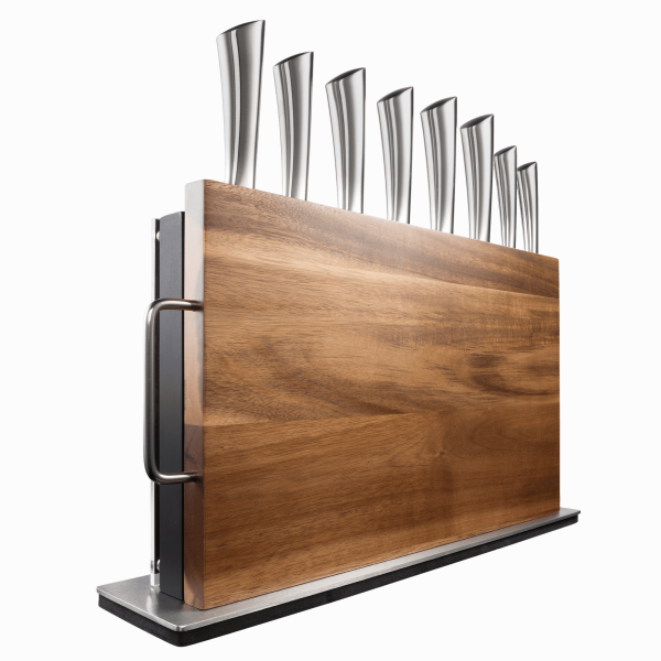 Cuisine::pro Damashiro Bodo 10-Piece Knife Block Set with Chopping Board 3