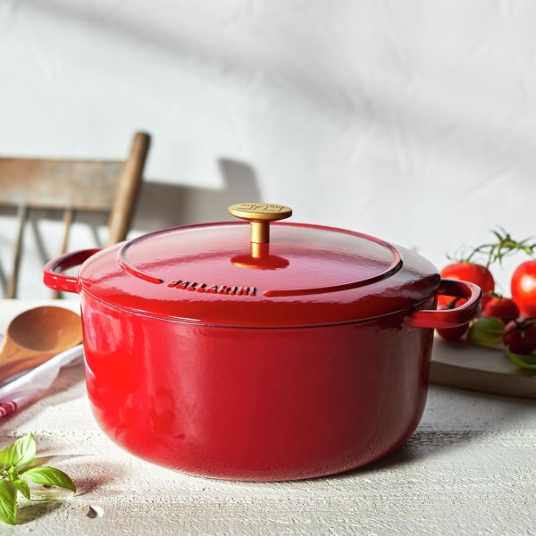 Ballarini Bellamonte 5.75-Qt Round Cast Iron Dutch Oven 3