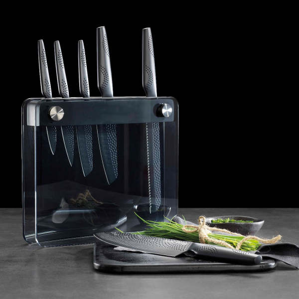 Cuisine::pro iD3 Black Samurai Sakai 7-Piece Knife Block Set 2
