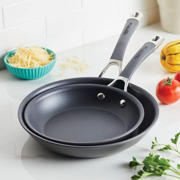 Circulon Radiance 8.5" & 10" Hard Anodized Frying Pans 1