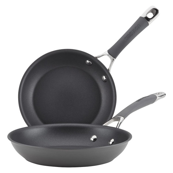 Circulon Radiance 8.5" & 10" Hard Anodized Frying Pans 2