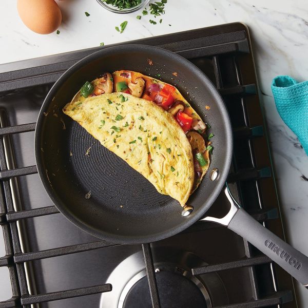 Circulon Radiance 8.5" & 10" Hard Anodized Frying Pans 4