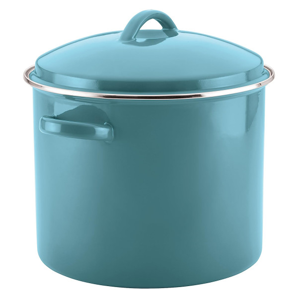 Farberware Enamel on Steel 16-Quart Covered Stockpot 2