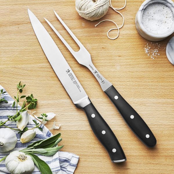 Henckels Forged Accent 2 Pc Carving Set 1