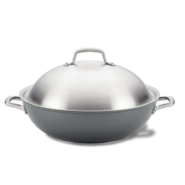 Anolon Accolade 13.5-Inch Covered Wok 3