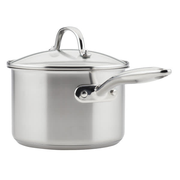 Rachael Ray Professional Collection 11-Piece Stainless Steel Cookware Set 4
