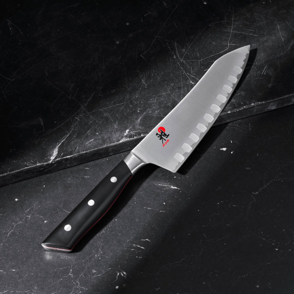 Miyabi Evolution 7-Inch Rocking Santoku Knife 2