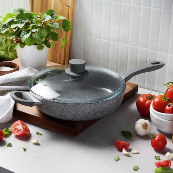 Zwilling Parma Plus 3.9-Quart Aluminum Ceramic Nonstick SautÃ© Pan with Lid 1