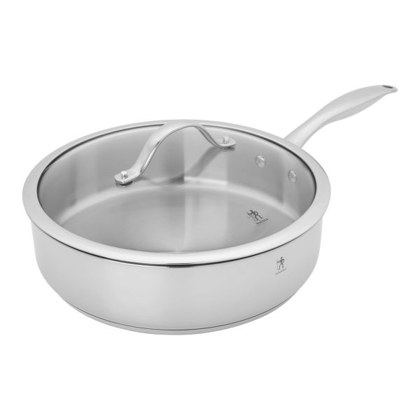Henckels Aragon 5.75-Quart Stainless Steel Saute Pan and Fryer With Lid 4