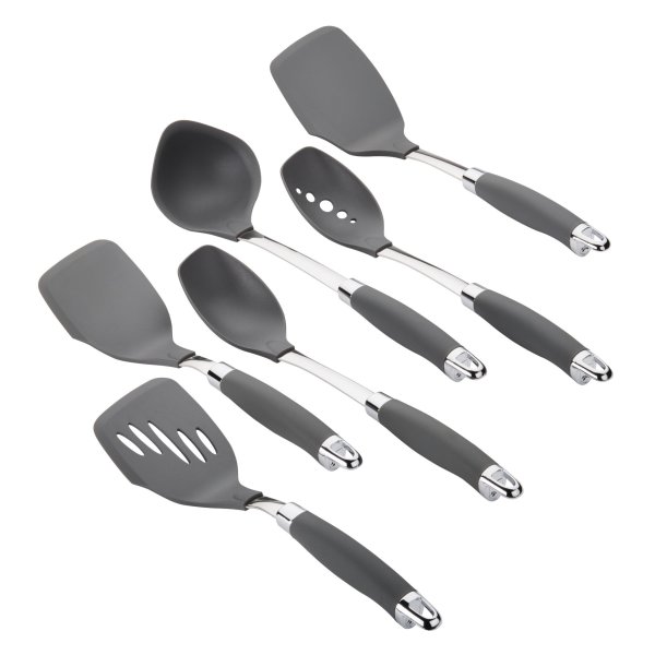 Anolon Advanced Bakeware 6-Piece SureGrip Utensil Set - Graphite