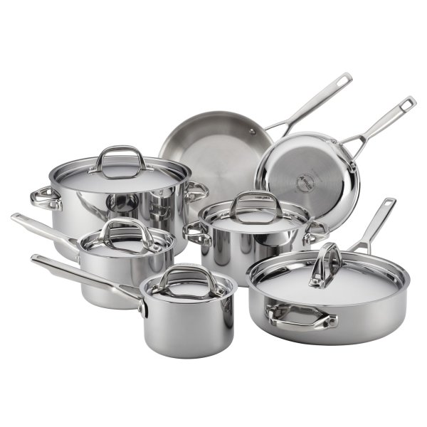 Anolon Tri-Ply Clad 12-Piece Cookware Set