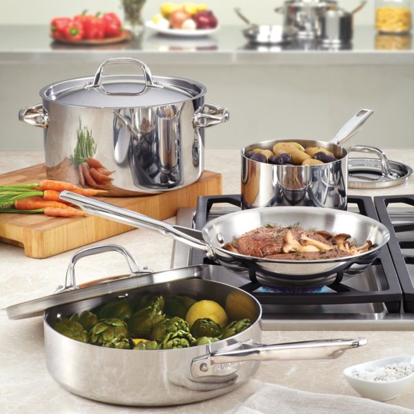 Anolon Tri-Ply Clad 12-Piece Cookware Set 9