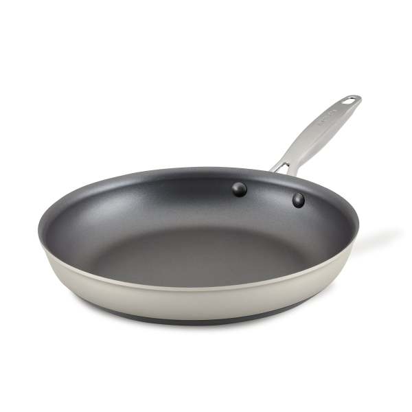 Anolon Achieve 12-Inch Hard Anodized Nonstick Frying Pan Silver