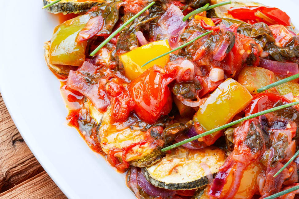 roasted greek vegetables or Briami | Classpop Shot 4
