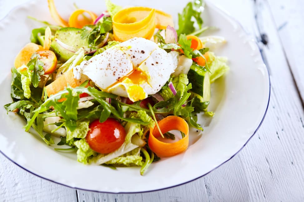 salad with a poached egg | Classpop Shot 2