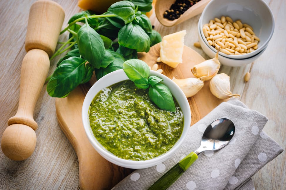 Los Angeles - pesto ingredients Shot 1