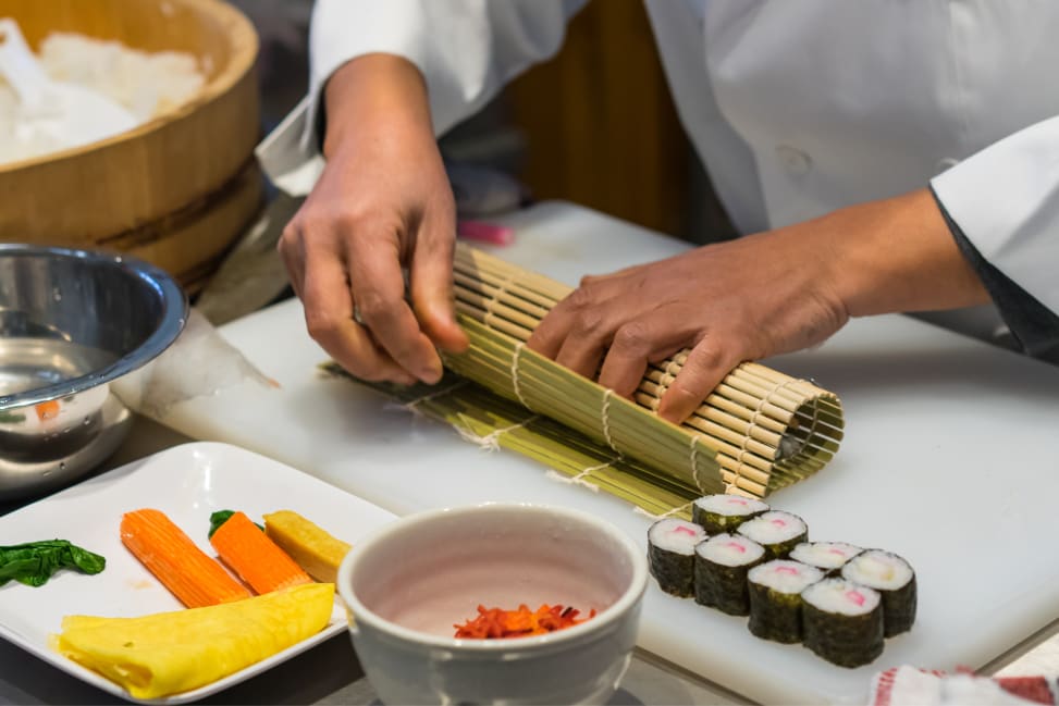 NYC - rolling sushi Shot 3