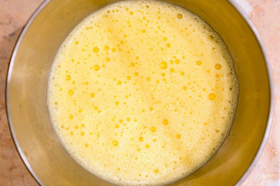 whisking eggs to make a spanish omelet or spanish tortilla | Classpop Shot 2