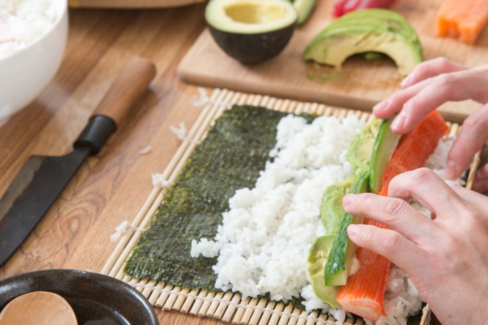 Fort Worth - preparation of sushi roll Shot 1