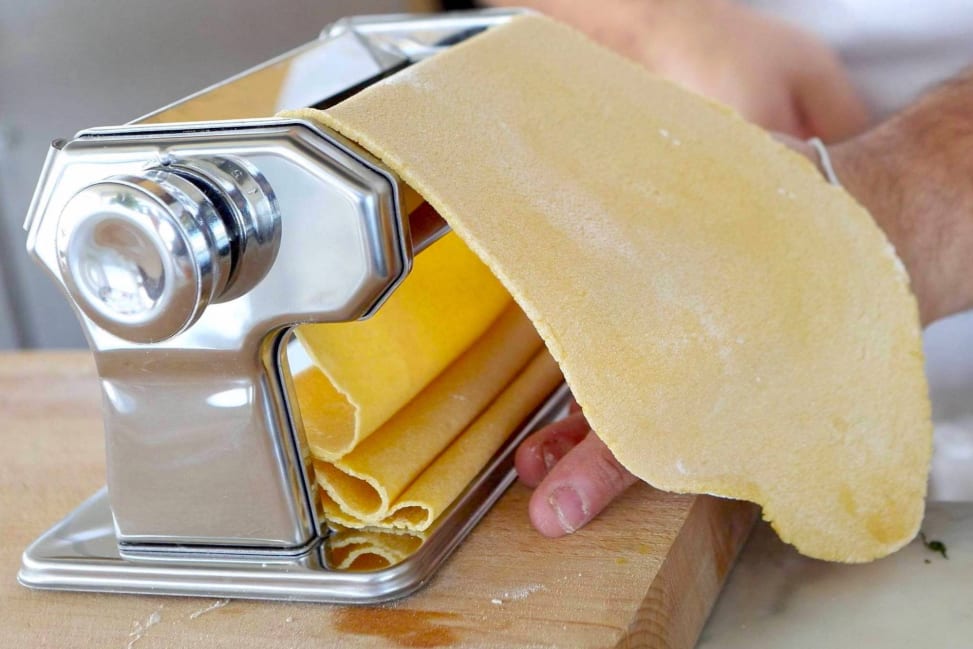 Charlotte - preparing pasta dough Shot 1