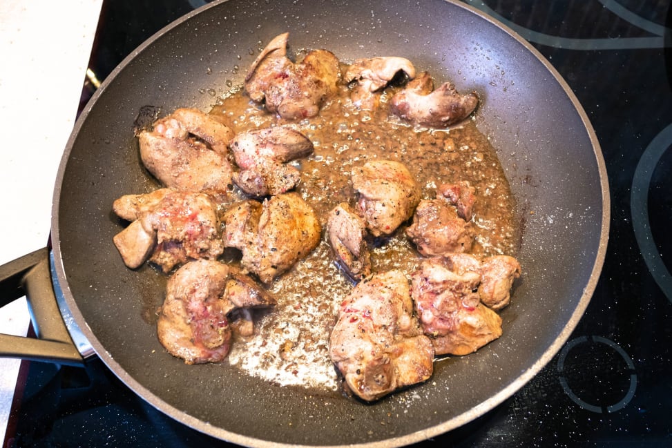 Simmering chicken Shot 2