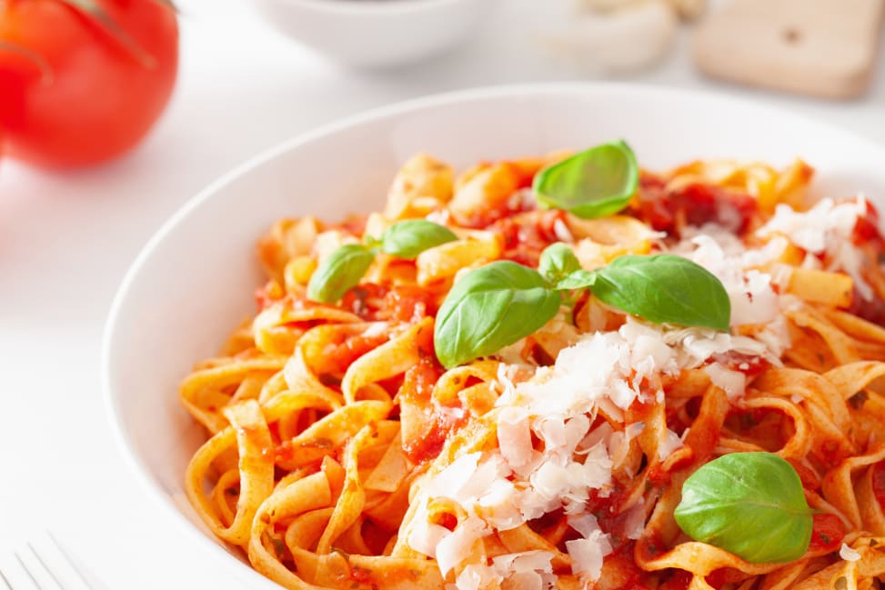 Bay Area - pasta with tomatoes Shot 2