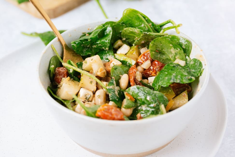 Los Angeles - healthy salad with beans Shot 1