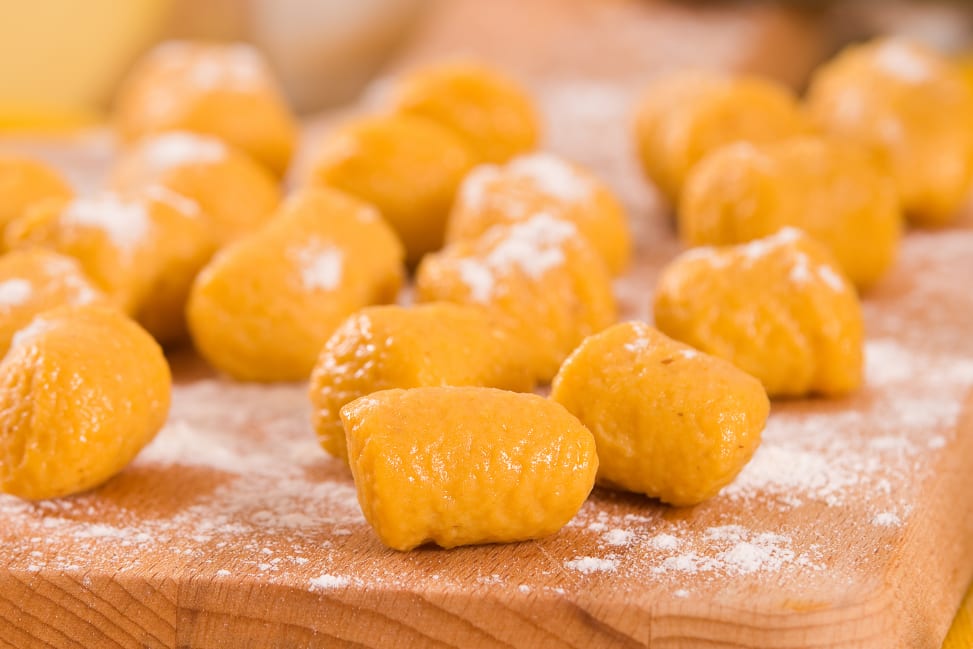 Los Angeles - Raw pumpkin gnocchi Shot 2