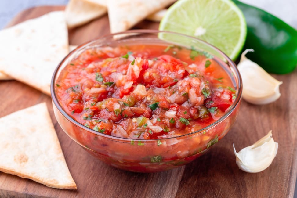 Charlotte - Salsa Asada Sauce with Roasted Vegetable Shot 1
