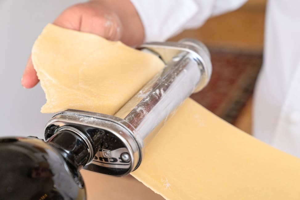 Baltimore - preparing pasta dough (2) Shot 2
