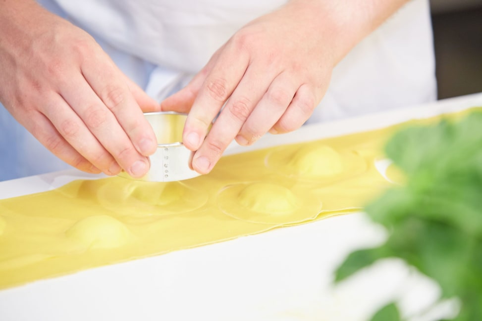 Boston - a woman making ravioli with ricotta and lemon Shot 4