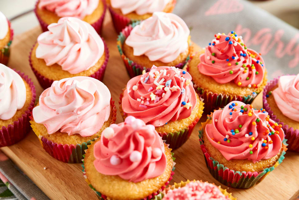 Sacramento - a tray of decorated cupcakes Shot 1