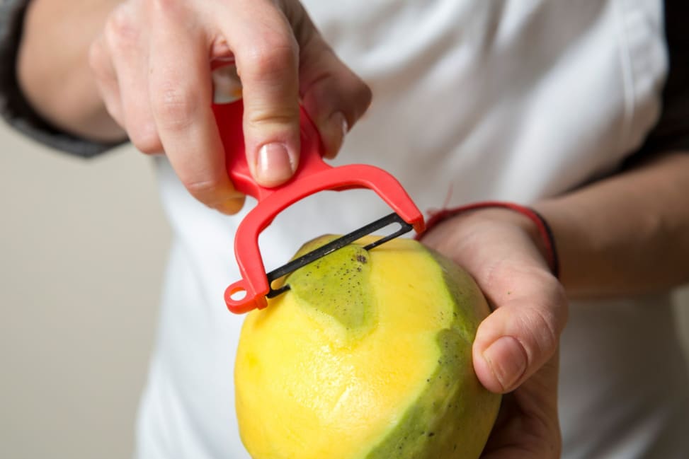 Grand Rapids - cutting mango Shot 3