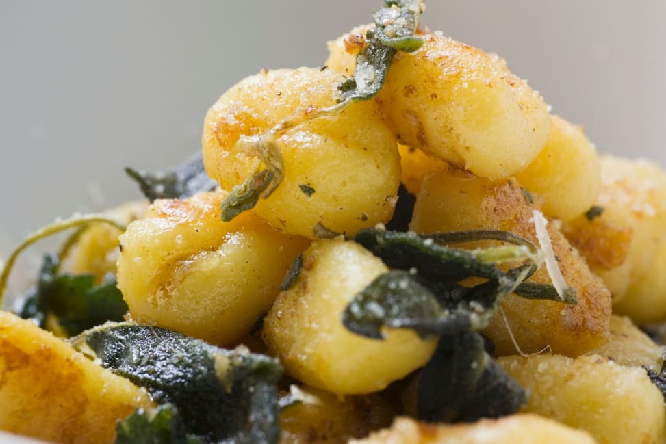 Chicago - gnocchi with sage up close Shot 3