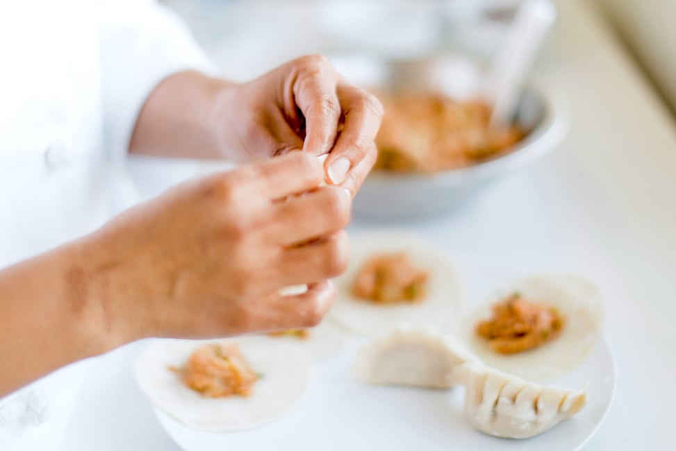 Philadelphia - preparing dumplings Shot 1