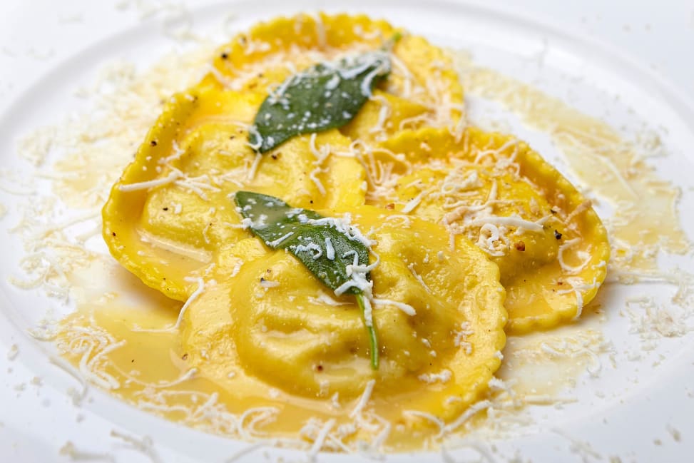 Baltimore - ravioli in sage butter sauce Shot 4