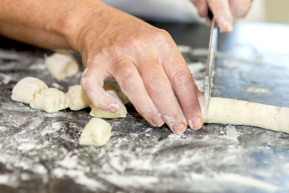 chef cutting dough into gnocchi | Classpop Shot 4